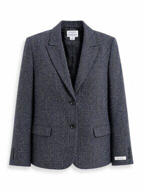 Vintage Pendleton Country Clothes Silk Wool Blend Tweed Blazer Jacket Women's 16